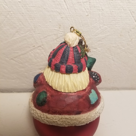 Santa Claus Ornament Santa Holding Christmas Tree - Picture 7 of 8